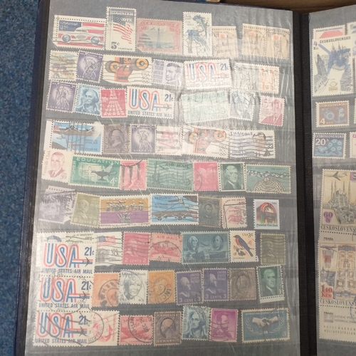 25 - Box of albums housing world collections mint and used bulk of issues are European with good selectio... 