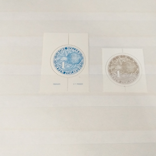 31 - Box of New Zealand collections includes a stock book of modern mint, an album covering period 1873 t... 