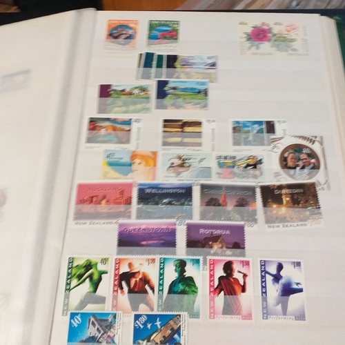 31 - Box of New Zealand collections includes a stock book of modern mint, an album covering period 1873 t... 