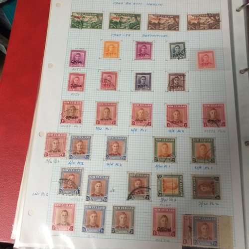31 - Box of New Zealand collections includes a stock book of modern mint, an album covering period 1873 t... 