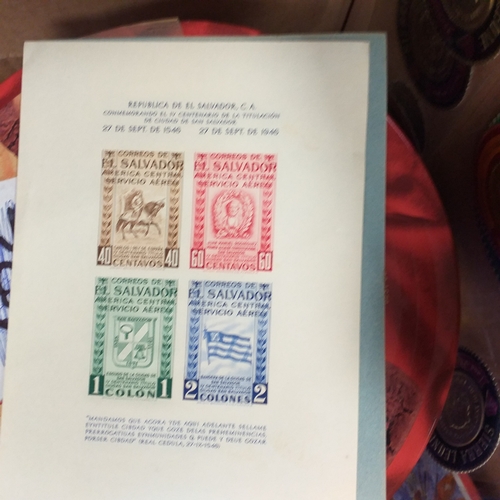 32 - Glory box full of world stamps unsorted in chocolate boxes and tins. 1000's of stamps, well worth a ... 