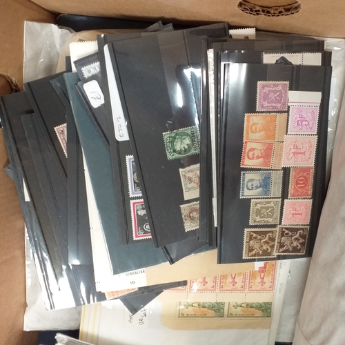 32 - Glory box full of world stamps unsorted in chocolate boxes and tins. 1000's of stamps, well worth a ... 