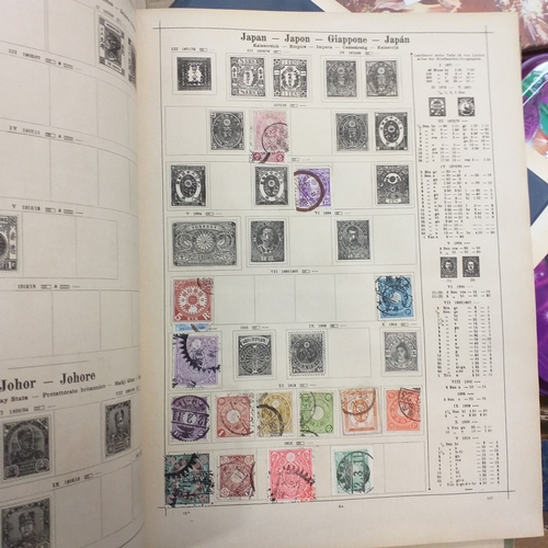 35 - Box housing a variety of collections in 8 albums/stock books includes mint Russia 1962 to 1971 appro... 