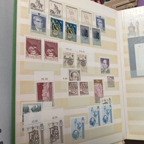 35 - Box housing a variety of collections in 8 albums/stock books includes mint Russia 1962 to 1971 appro... 