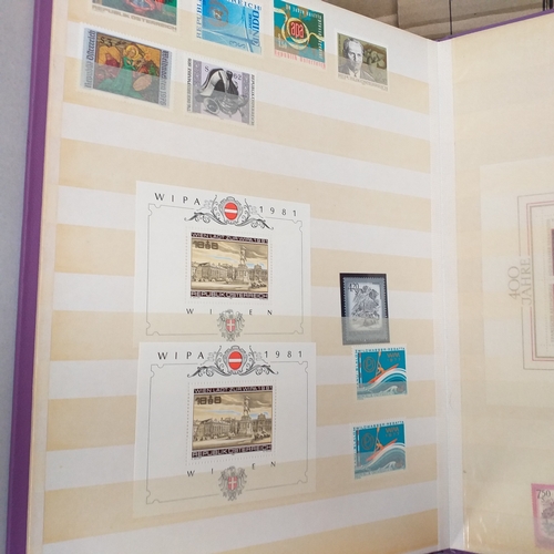 35 - Box housing a variety of collections in 8 albums/stock books includes mint Russia 1962 to 1971 appro... 