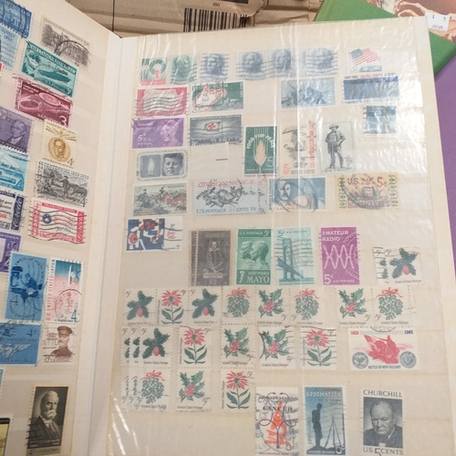 35 - Box housing a variety of collections in 8 albums/stock books includes mint Russia 1962 to 1971 appro... 