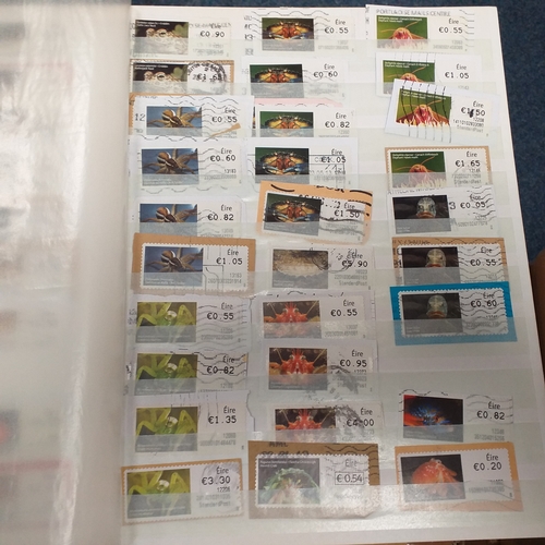 36 - Box containing a GB collection in 6 stock books and 2 albums, mint and used, 1 stock book contains m... 