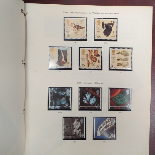 36 - Box containing a GB collection in 6 stock books and 2 albums, mint and used, 1 stock book contains m... 