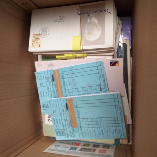 46 - Glory Box - stamps in packets, albums, pages/sheets - allsorts  FDC's/Covers etc.