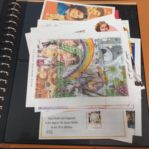 47 - Box containing 5 x Lindner Albums packed with world/europe issues mostly unmounted mint (few used) -... 