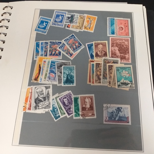 47 - Box containing 5 x Lindner Albums packed with world/europe issues mostly unmounted mint (few used) -... 