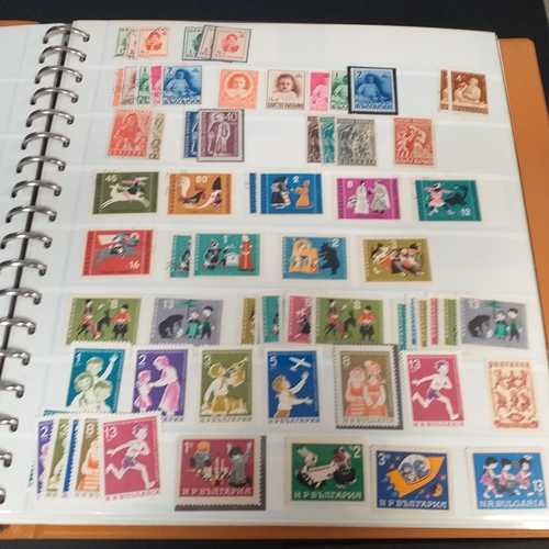47 - Box containing 5 x Lindner Albums packed with world/europe issues mostly unmounted mint (few used) -... 