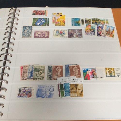 47 - Box containing 5 x Lindner Albums packed with world/europe issues mostly unmounted mint (few used) -... 