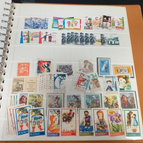 47 - Box containing 5 x Lindner Albums packed with world/europe issues mostly unmounted mint (few used) -... 