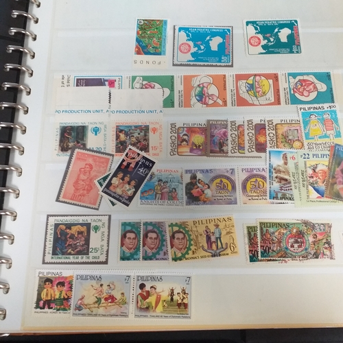 47 - Box containing 5 x Lindner Albums packed with world/europe issues mostly unmounted mint (few used) -... 