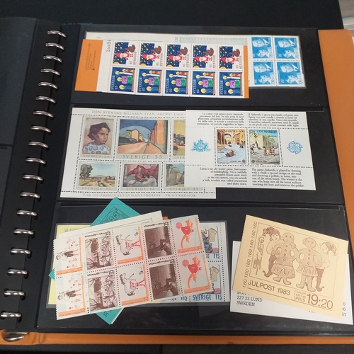 47 - Box containing 5 x Lindner Albums packed with world/europe issues mostly unmounted mint (few used) -... 