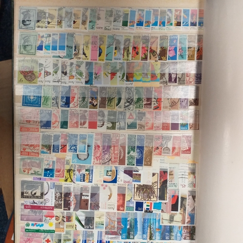 51 - Carton containing 20 stockbooks including Commonwealth, mint W Europe, Malta, Europa, French Colonie... 