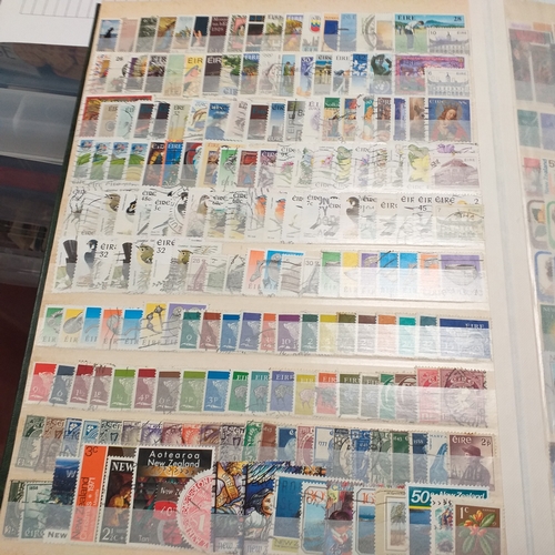 51 - Carton containing 20 stockbooks including Commonwealth, mint W Europe, Malta, Europa, French Colonie... 