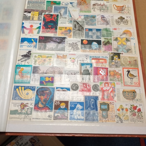 51 - Carton containing 20 stockbooks including Commonwealth, mint W Europe, Malta, Europa, French Colonie... 