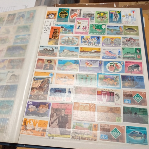 51 - Carton containing 20 stockbooks including Commonwealth, mint W Europe, Malta, Europa, French Colonie... 