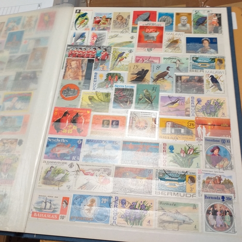 51 - Carton containing 20 stockbooks including Commonwealth, mint W Europe, Malta, Europa, French Colonie... 