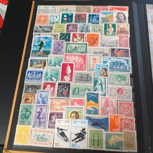 51 - Carton containing 20 stockbooks including Commonwealth, mint W Europe, Malta, Europa, French Colonie... 