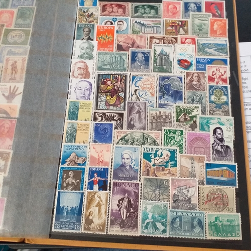 51 - Carton containing 20 stockbooks including Commonwealth, mint W Europe, Malta, Europa, French Colonie... 