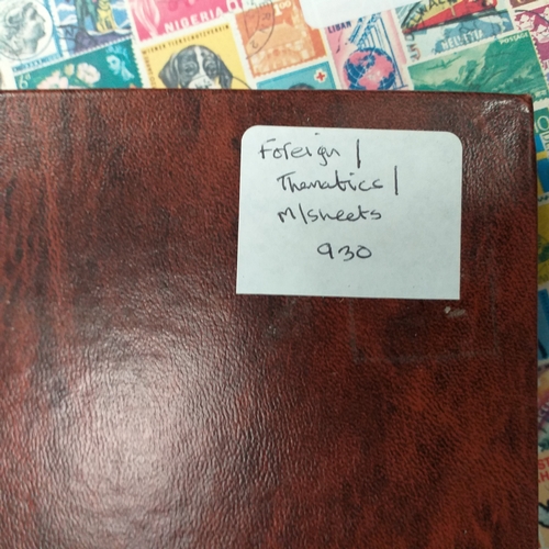 51 - Carton containing 20 stockbooks including Commonwealth, mint W Europe, Malta, Europa, French Colonie... 