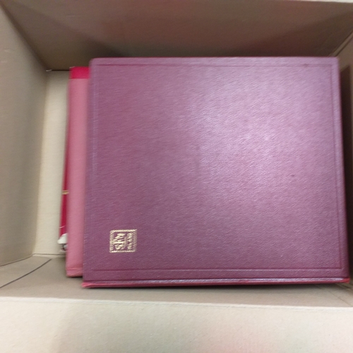 55 - Carton containing over 16,000 all different British Commonwealth/Western Europe
