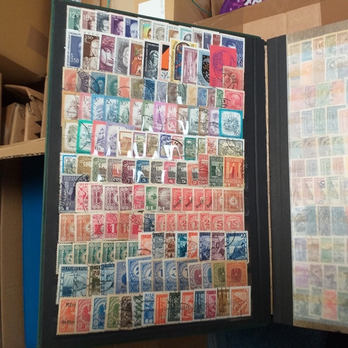 56 - Box containing British Commonwealth QV to 1960's collection in 3 binders containing 5400+/- stamps a... 