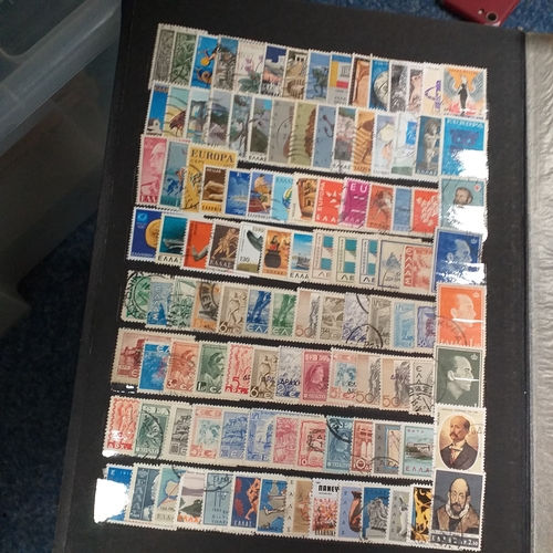 54 - Carton containing over 16,000 all different British Commonwealth/Western Europe