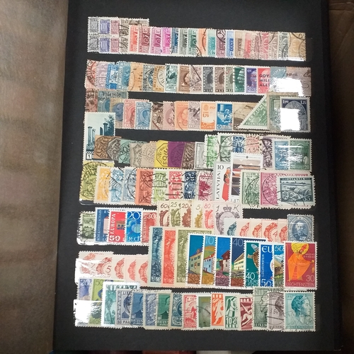 54 - Carton containing over 16,000 all different British Commonwealth/Western Europe