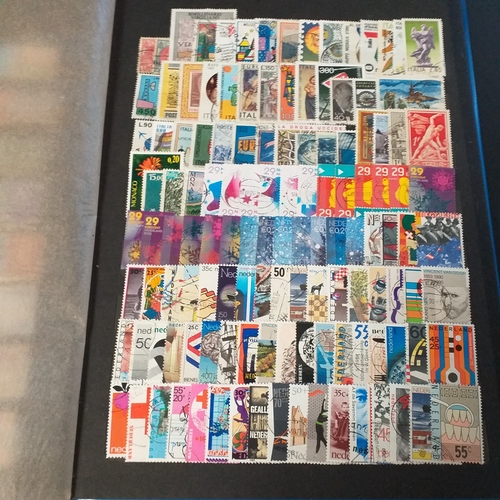 54 - Carton containing over 16,000 all different British Commonwealth/Western Europe