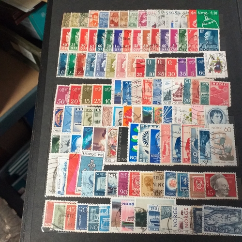 54 - Carton containing over 16,000 all different British Commonwealth/Western Europe