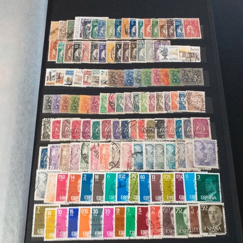 54 - Carton containing over 16,000 all different British Commonwealth/Western Europe