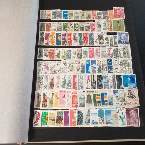 54 - Carton containing over 16,000 all different British Commonwealth/Western Europe