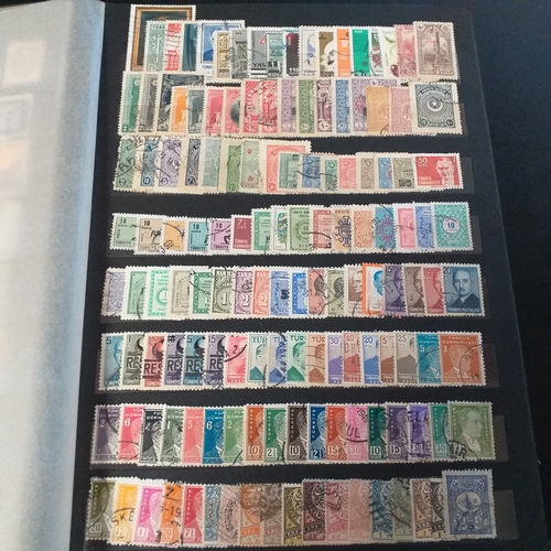 54 - Carton containing over 16,000 all different British Commonwealth/Western Europe