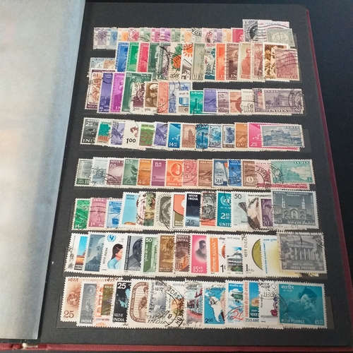 54 - Carton containing over 16,000 all different British Commonwealth/Western Europe