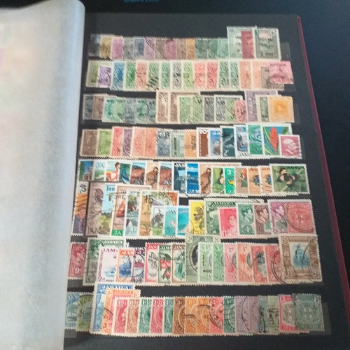 54 - Carton containing over 16,000 all different British Commonwealth/Western Europe