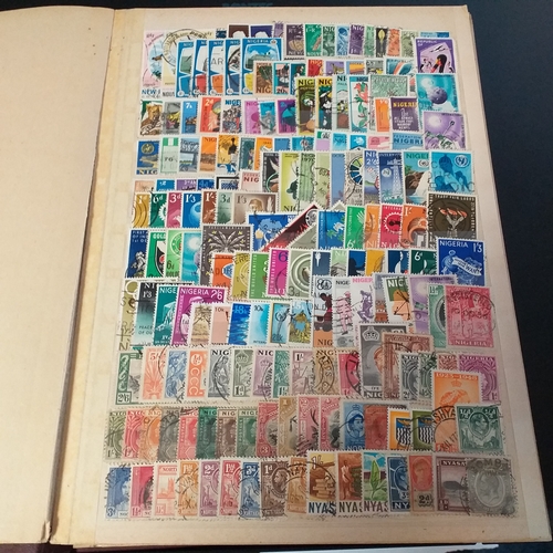 54 - Carton containing over 16,000 all different British Commonwealth/Western Europe