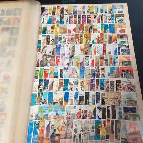54 - Carton containing over 16,000 all different British Commonwealth/Western Europe