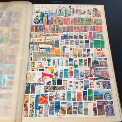 54 - Carton containing over 16,000 all different British Commonwealth/Western Europe