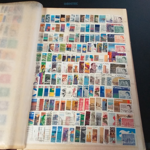 54 - Carton containing over 16,000 all different British Commonwealth/Western Europe