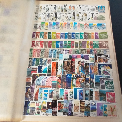 54 - Carton containing over 16,000 all different British Commonwealth/Western Europe
