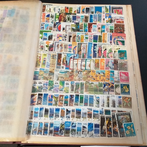 54 - Carton containing over 16,000 all different British Commonwealth/Western Europe