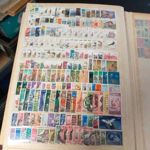 54 - Carton containing over 16,000 all different British Commonwealth/Western Europe