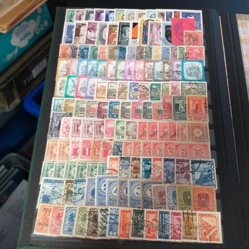 54 - Carton containing over 16,000 all different British Commonwealth/Western Europe
