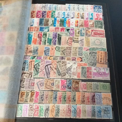 54 - Carton containing over 16,000 all different British Commonwealth/Western Europe