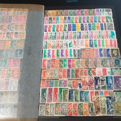54 - Carton containing over 16,000 all different British Commonwealth/Western Europe