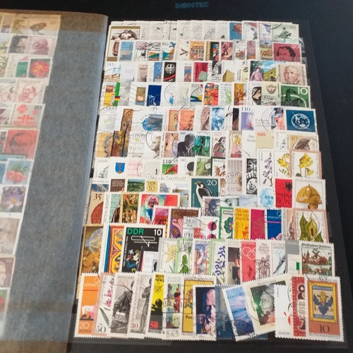 54 - Carton containing over 16,000 all different British Commonwealth/Western Europe